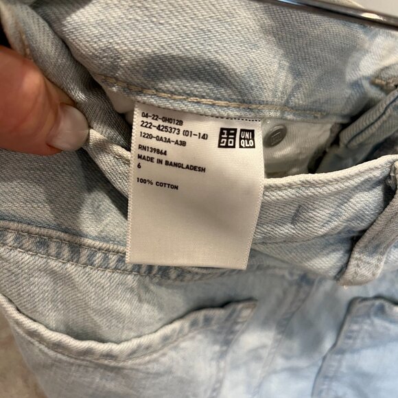 Uniqlo Denim Skirt Size 6 - Picture 8 of 8
